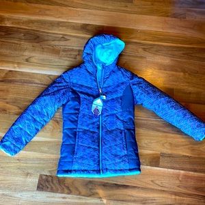 Reversible Puffer Jacket - Girls Size 10/12